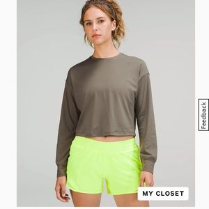 Abrasion-Resistant Training Long Sleeve Carob Brown